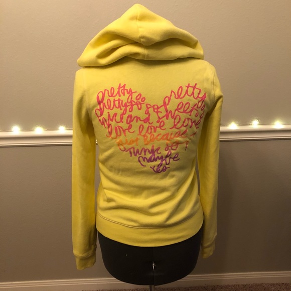 PINK! Victoria’s Secret Zip-Up Hoodie - Picture 2 of 8